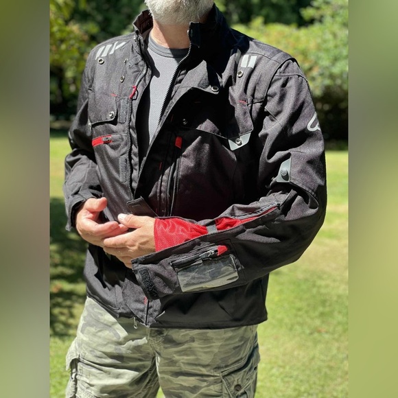 Acerbis Jacket Motorcycle Black XL - Picture 4 of 9